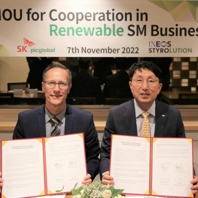 SK picglobal与英国化学企业英力士携手扩大环保事业